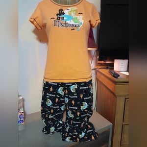 Disney Tinkerbell Capri Pajamas